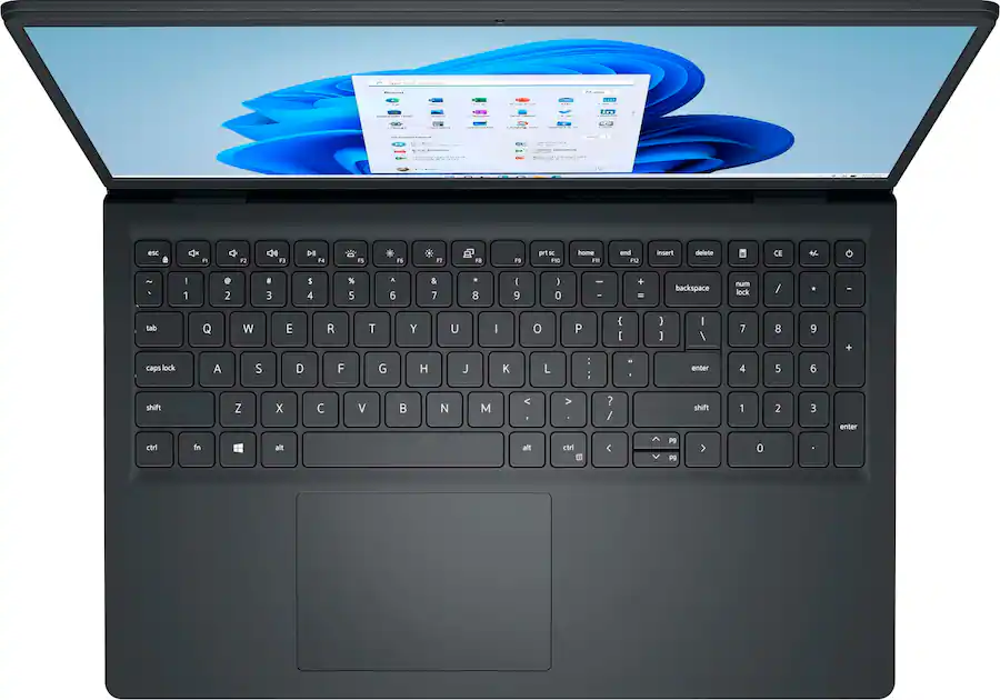 Dell - Inspiron - 15.6" 2K Touchscreen Laptop - Intel Core i5 1334U- 8GB Memory - 512GB Storage - Carbon Black - Image 3
